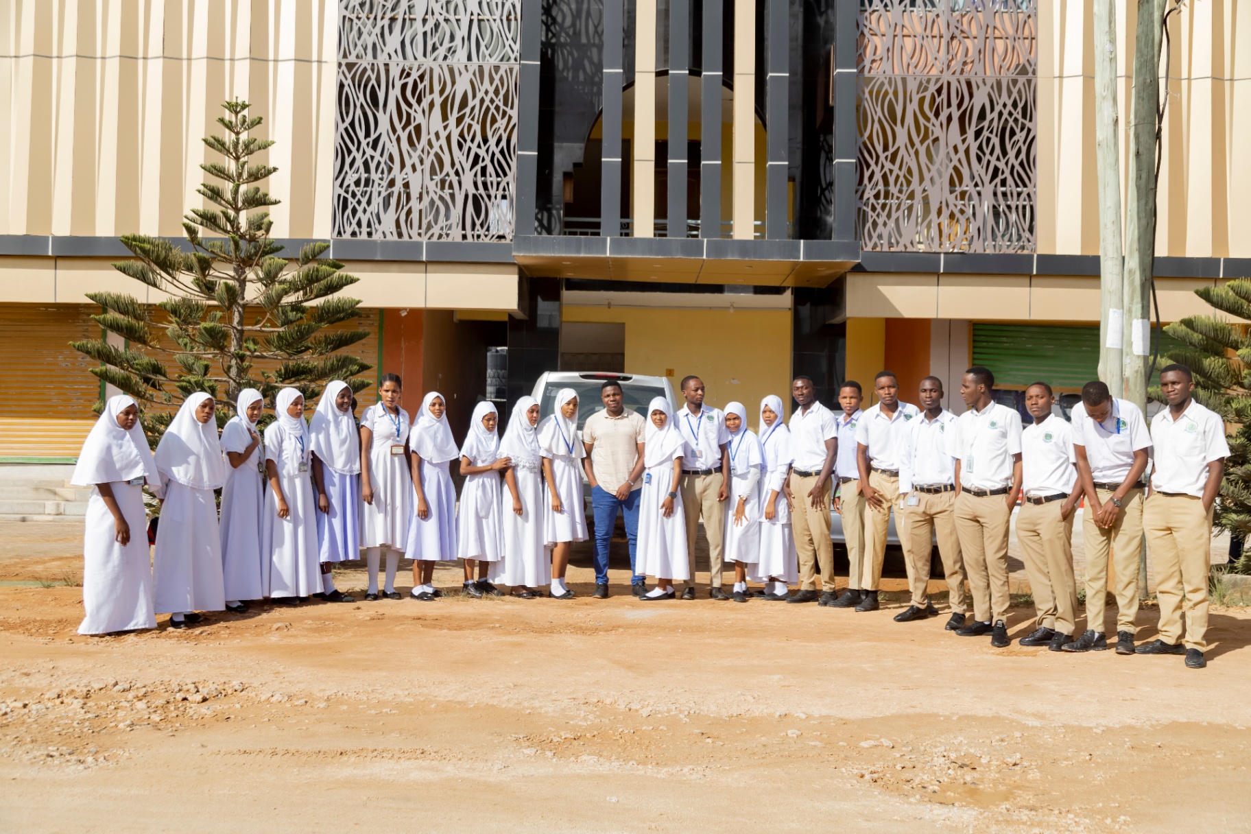 Students at the campus